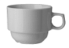 Чашка чайная «Прага»; фарфор; 190мл; D=8,H=6.5,L=11см; белый G.Benedikt PRA0219