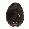 Салатник «Крафт»; фарфор; 450мл; H=7.5,L=18,B=4см; серый Steelite 1154 0524