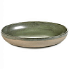 Блюдо глубокое «Серфис»; керамика; D=320,H=55мм; зелен. Serax B5116214A