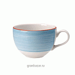 Чашка чайная «Рио Блю»; фарфор; 455мл; белый,синий Steelite 1531 0150