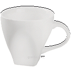 Чашка кофейная «Кунстверк»; фарфор; 180мл; D=7.8,H=7.3,L=10.7см; белый KunstWerk A5832