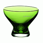 Креманка «Надя»; стекло; 320мл; D=110,H=85мм; зелен. Vidivi 60674