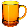Кружка "Энжой"; стекло; 250мл; D=75, H=90; прозр. Pasabahce 55029/b/orange