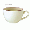 Чашка чайная «Кларет»; фарфор; 450мл; D=12,H=8,L=15см; бежев.,бордо Steelite 1503 A150