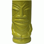 Стакан д/коктейлей «Тики»; керамика; 350мл; D=7,H=15см; желт. Mornsun MYH0411