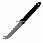 Нож д/сыра «Тутти»; сталь нерж.,пластик; L=220/105,B=13мм; черный ILSA 20440000IVV
