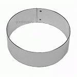 Кольцо кондитерское; сталь нерж.; D=280,H=35,B=346мм; металлич. MATFER 371210