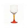 Бокал д/вина "Энжой"; стекло, ножка оранжевая; 200мл; D=65/64, H=155мм; прозр. Pasabahce 44167/b/orange