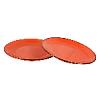 Набор обеденных тарелок 280 мм, оранжевый (2 предмета) Porland POR0046
