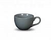 Чашка чайная Corone Colore 330 мл 100х69 мм серая фарфор