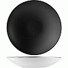 Салатник «Даск»; фарфор; 915мл; D=25.5,H=5.5см; черный,белый Steelite 9021 C095