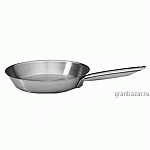Сковорода; сталь нерж.; D=26,H=5,L=44см; металлич. MATFER 685024