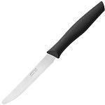 Нож столовый «Нова»; сталь нерж.,полипроп.; L=220/105,B=15мм; черный ARCOS 188800