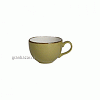 Чашка чайная «Террамеса олива»; фарфор; 340мл; D=10,H=7,L=12.8см; олив. Steelite 1122 0152