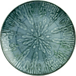 Тарелка «Фьюжн Блю&Грэй» фарфор D=200 мм голуб. Paderno 67351B02