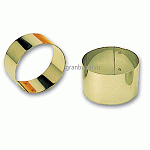 Кольцо кондитерское; сталь нерж.; D=60,H=45мм; металлич. MATFER 375104
