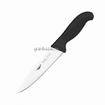 Нож поварской; сталь,пластик; L=290/160,B=31мм; черный Paderno 18000-16