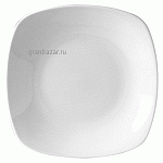 Тарелка квадратная «Монако Вайт»; фарфор; H=27,L=230,B=230мм; белый Steelite 9001 C084