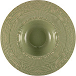 Тарелка для пасты «Скалистос» керамика 300 мл D=270, H=40 мм зелен. Le CoQ LSKA034VS006270