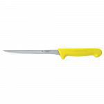 Нож PRO-Line филейный 200 мм, желтая пластиковая ручка, P.L. Proff Cuisine KB-3808-200-YL201-RE-PL