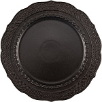 Тарелка «Скалистос» мелкая керамика D=280, H=20 мм черный Le CoQ LSKA034NE003280