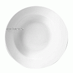 Тарелка д/пасты «Монако Вайт»; фарфор; 360мл; D=24см; белый Steelite 9001 C363
