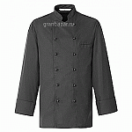 Куртка поварская,разм.52 б/пуклей; полиэстер,хлопок; серый Greiff 242.6000.011/52