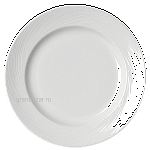 Тарелка мелкая «Спайро»; фарфор; D=25см; белый Steelite 9032 C978