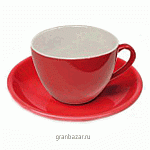 Набор чайных пар «Колорадо» (4шт); фарфор; 210мл; красный Tognana CW085134746