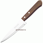 Нож поварской; сталь,дерево; L=300/175,B=40мм; металлич.,коричнев. Tramontina 22902/007