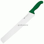Нож д/нарезки сыра; зеленая ручка; L=36см Paderno 18013G36