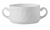 Бульон.чашка с 2-мя ручками «Трианон»; стекло; 300мл; D=10,H=6,L=14см; белый Arcoroc D6879/14661