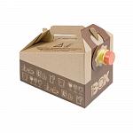 Кейтеринговая коробка для напитков, одноразовая 3 л, картон, Garcia de Pou 204.28