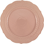 Тарелка «Скалистос» мелкая керамика D=280, H=20 мм розов. Le CoQ LSKA034RS003280