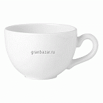 Чашка чайная «Симплисити Вайт»; фарфор; 340мл; D=10,H=7,L=13см; белый Steelite 1101 0152
