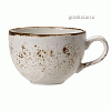 Чашка кофейная «Крафт»; фарфор; 85мл; D=6.5,H=5,L=8.5см; белый Steelite 1155 0190
