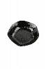 Салатник волнообразный BLACK MOSS фарфор, d 160 мм, h 41 мм, черный Porland 366415 BLACK MOSS