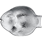 Блюдо сервировочное «Марин» стекло, L=360, B=250 мм серебрист. Pasabahce 10258/b/t