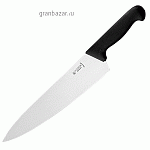Нож поварской «Шефс»; сталь нерж.,пластик; L=43/30,B=6см; зелен. MATFER 182214