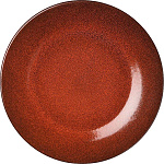 Тарелка «Млечный путь оранжевый» фарфор D=240, H=20 мм оранжев., черный Борисовская Керамика ФРФ88802859