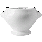 Бульонная чашка с ручк. «Пати»; фарфор; 450мл; D=10,H=10,L=16см; белый Tognana PY06806