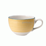 Чашка чайная «Рио Еллоу»; фарфор; 340мл; белый,желт. Steelite 1530 0152