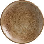 Тарелка мелкая «Анфора Алма»; керамика; D=25,5см; коричнев. Steelite A325P095A