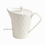 Чайник «Калейдос»; фарфор; 0.5л; белый Tognana KS03305