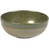 Салатник «Серфис»; керамика; 175мл; D=110,H=45мм; серый,зелен. Serax B5116208A