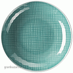 Тарелка глубокая; фарфор; D=19см; синий Rosenthal 11770-405152-10349