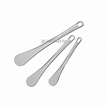 Лопатка кухонная; полиамид; L=40.5,B=6.5см; серый Paderno 12905-40