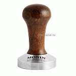 Темпер д/кофе «Монин»; сталь,дерево; D=57,H=90мм; тем.дерево,металлич. Monin 109479