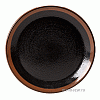 Салатник «Кото»; фарфор; 700мл; D=20.5,H=4см; черный,коричнев. Steelite 9109 0570