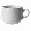 Чашка кофейная «Оптик»; фарфор; 80мл; D=6.5,H=4,L=9см; белый Steelite 9118 C1022
